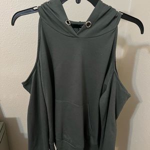 Green Hoodie Sweatshirt